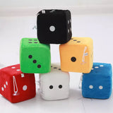 Car Hanging Dice Plush Fuzzy Toy