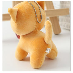 Accessorize Your Keys with Our Cute Cartoon Plush Animal Soft Cat Keychain Pendant