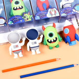 Jumbo Space Erasers for Kids