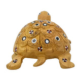 Wooden Handmade Painted Tortoise