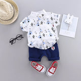 JSBlueRidge Wholesale's Casual Printed Short-Sleeved Boys Children Clothes