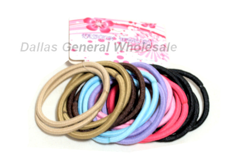 Bulk Buy 18 PC Colorful Hair Ties Wholesale