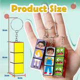 Cube Magic Keychain Fidget Toy