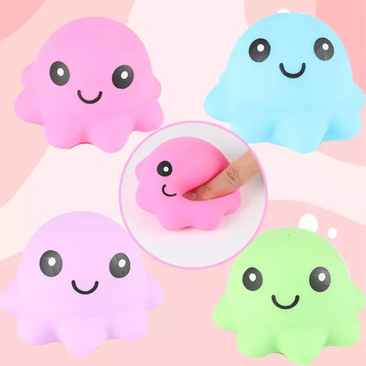 Soft Cute Octopus Squishy Balls