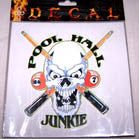 Buy POOL HALL JUNKIE DECALSBulk Price