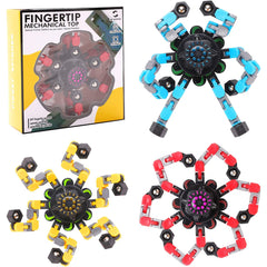 Deformable Chain Fingertip Spinner Toy