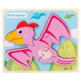 Dinosaur Wooden Puzzles for Toddlers & Kids