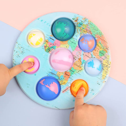 Universe & Planets Bubble Pop It Fidget