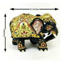 Wooden Elephant Statue