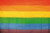 Wholesale RAINBOW STRIPES 3 X 5 FLAG - (sold by the piece)