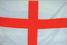 Wholesale SAINT GEORGE CROSS 3' X 5' FLAG (Sold by the piece)