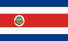 Wholesale COSTA RICA COUNTRY 3' X 5' FLAG (Sold by the piece) CLOSEOUT $ 2.95 EA