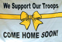 Wholesale SUPPORT OUR TROOPS 3' X 5' FLAG (Sold by the piece)