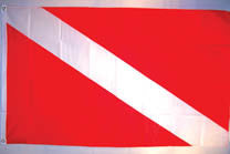 Wholesale DIVING 3' X 5' FLAG (Sold by the piece)