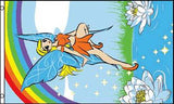 Wholesale RAINBOW FAIRY 3' x 5' FLAG (Sold by the piece)