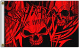 Buy RIDE FAST LIVE HARD SKULL DELUXE 3' x 5' BIKER FLAGBulk Price