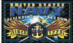 Buy NAVY STRIKE FORCE DELUXE 3 X 5 FLAG Bulk Price