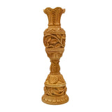 Handcrafted Wooden Flower Vase 6-Inch