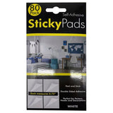 80 Piece Exterior Sticker Pads/White