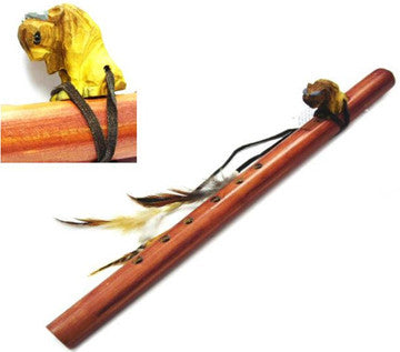 BUFFALO JUMBO WOODEN FLUTE (So