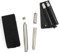 Wholesale CIGAR HOLDER AND TUBE FLASK WITH CASE (Sold by the piece)