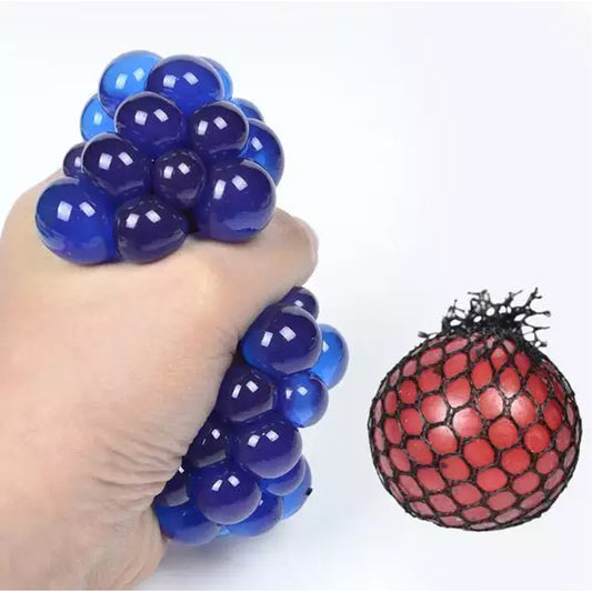 Rainbow Squishy Grape Ball Fidget Toy