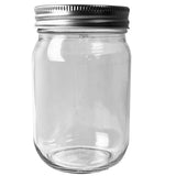 24 Ounce Glass Container w/Lid