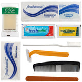 Buy 10 Piece Deluxe Wholesale Hygiene Kits - Bulk Toiletry Case of 96