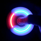 LED Fidget Spinner Light Up Multicolor Flip Spinners For Kids & Adults (Sold By Piece & Dozen)