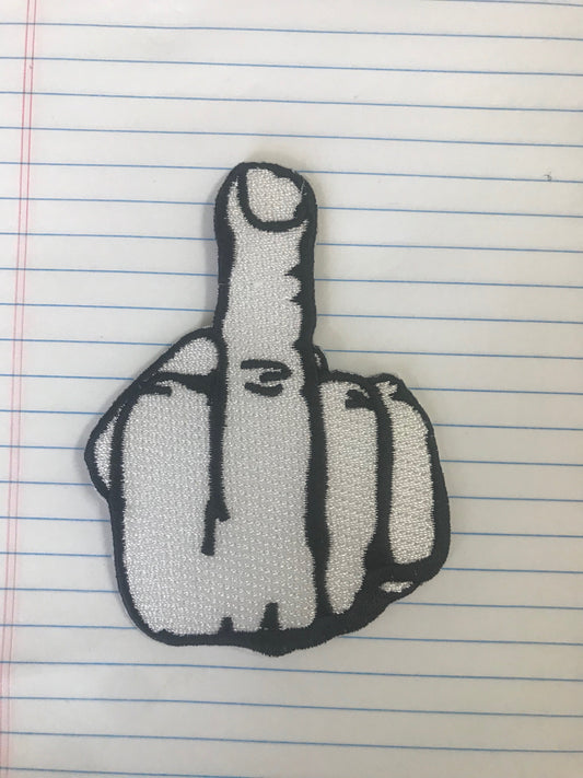 Buy MIDDLE FINGER PATCH * CLOSEOUT * ONLY $1.25Bulk Price