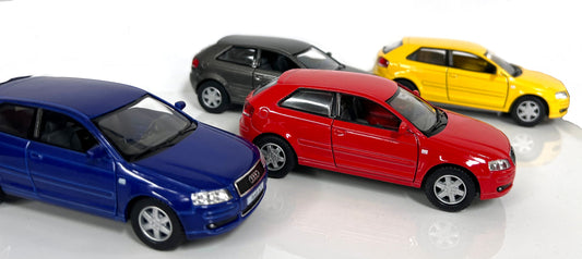 Audi A3 Mini Pull Back Racing Cars - Assorted