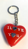 Wholesale SHOCKING FLASHLIGHT HEART I LOVE YOU KEYCHAIN (sold by the piece or dozen)