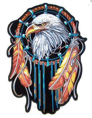 Buy JUMBO EAGLE DREAMCATCHER PATCH 12 INCHBulk Price