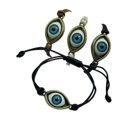 Wholesale EYEBALL ADJUSTABLE BRACELETS (Sold by the PIECE OR dozen)