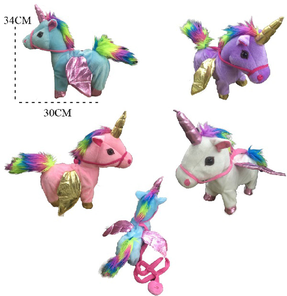 Buy REMOTE CONTROL BATTERY OPERATED TOY WALKING RAINBOW UNICORN Bulk Price