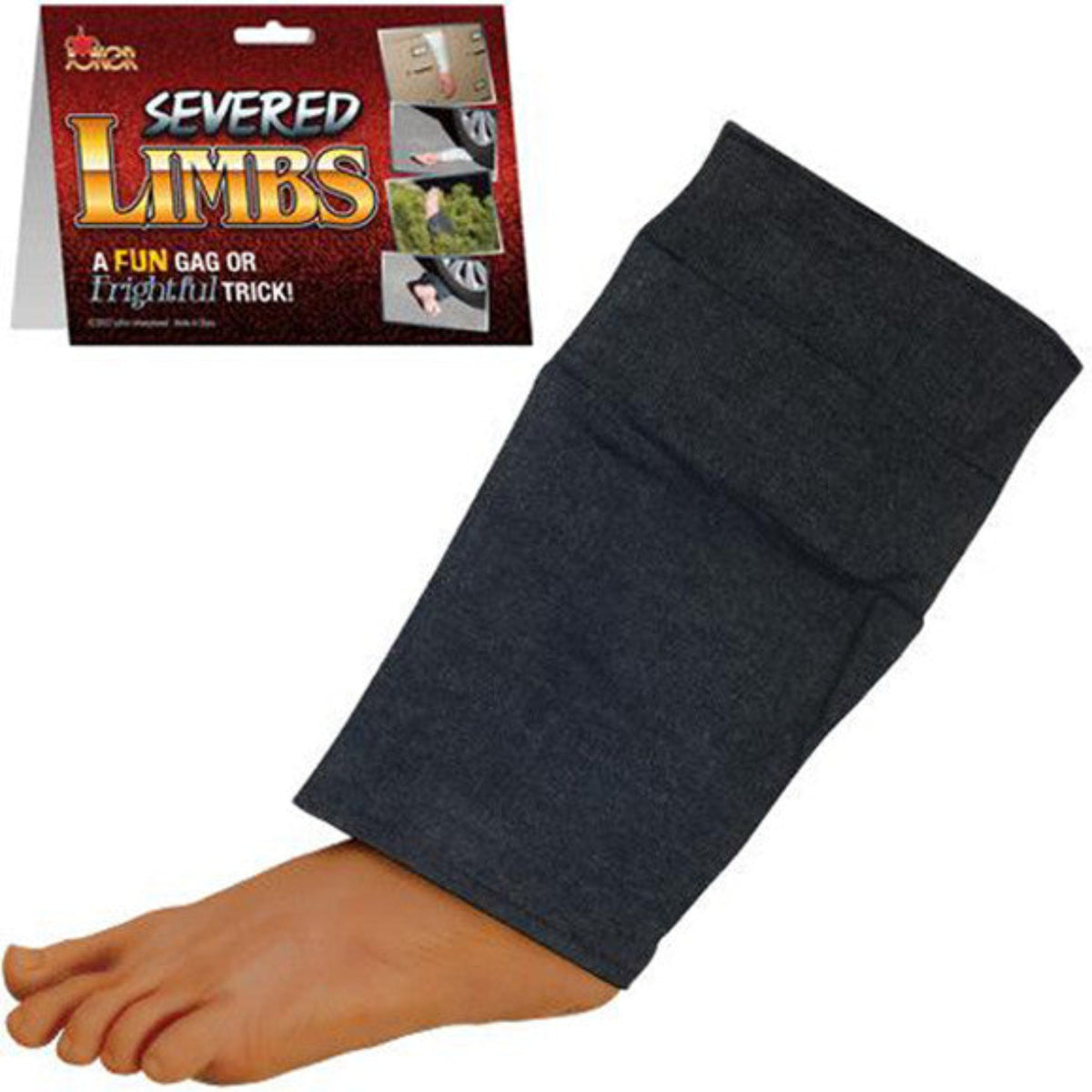 Wholesale Surprisingly Fake Realistic Foot With Pants Leg (Sold by piece and dozen)