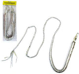 Wholesale SILVER LEATHER WHIPS (Sold by the piece)