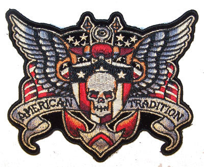 Wholesale JUMBO AMERICAN TRADITIONAL  PATCH 5 INCH (Sold by the piece)