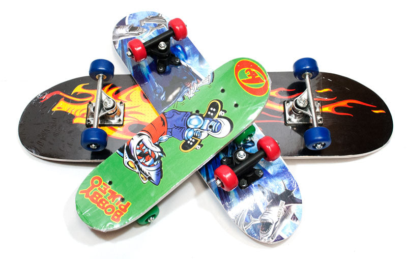 Children Printed Long Skateboards Wholesale MOQ 6