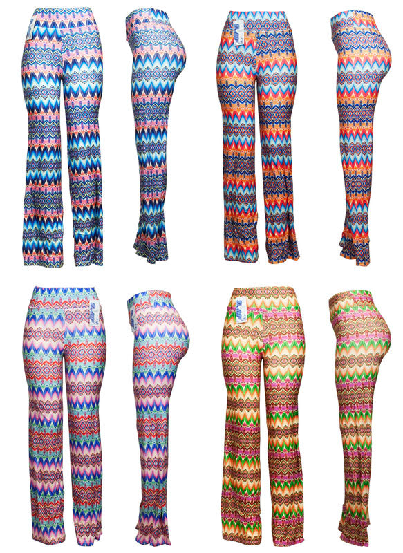 Comfortable Printed Palazzo Pants MOQ 12