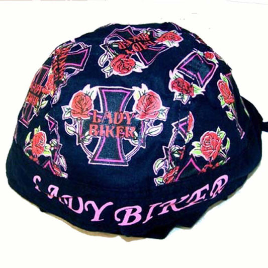 Wholesale Biker Bandana Lady Cap / Hat (Sold by the piece)