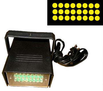 Wholesale SQUARE LED YELLOW STROBE LIGHT (Sold by the piece) CLOSEOUT NOW $ 7.50 EA