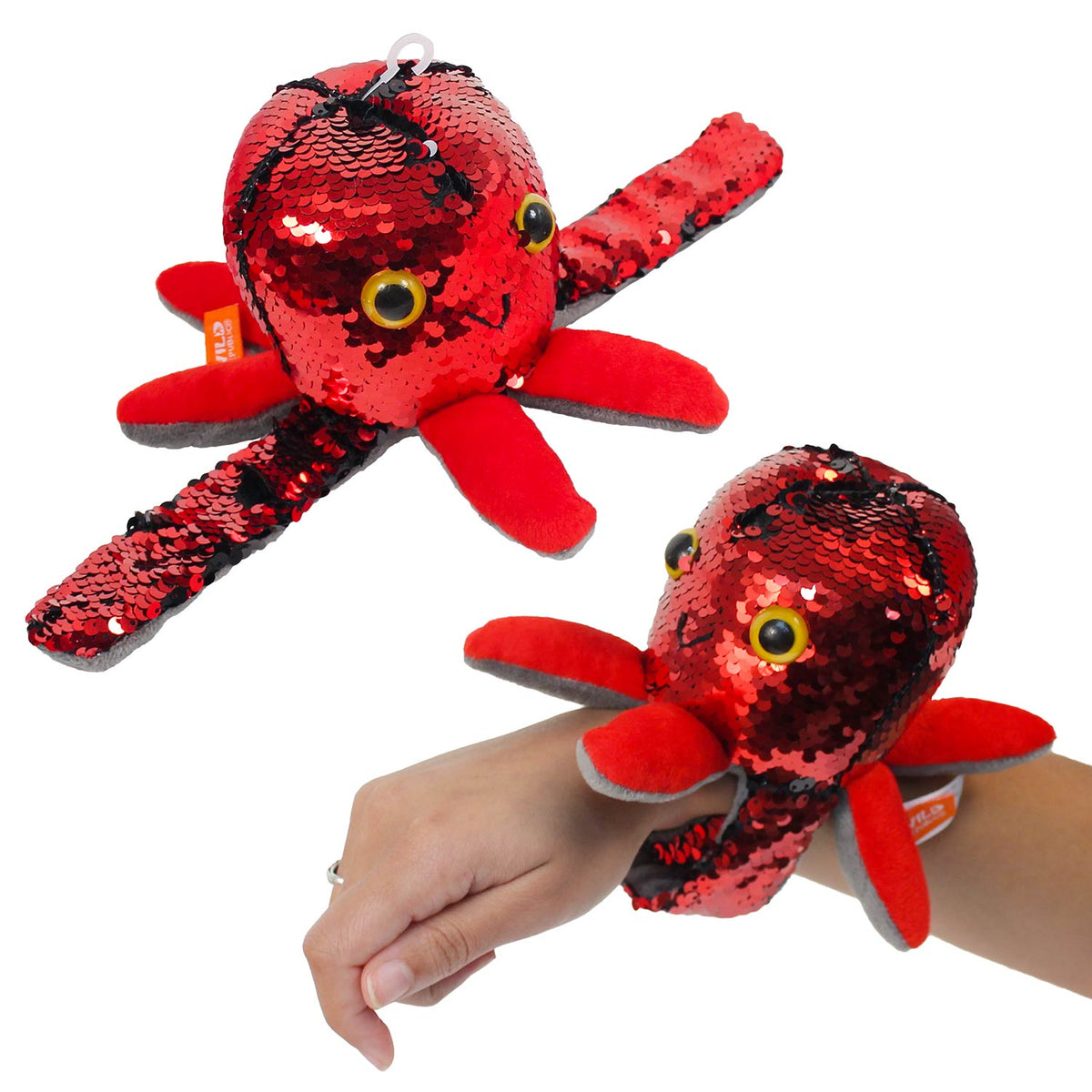 Plush Sequin Octopus Hugger For Kids In Bulk