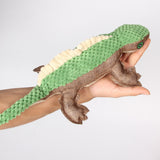 Lizard-Shaped Plush Dog Chew Toy