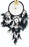 Buy MEDIUM BLACK DREAMCATCHER 6.5" X 20"Bulk Price