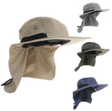 Bulk Bucket Hats with Neck Cloak - Assorted