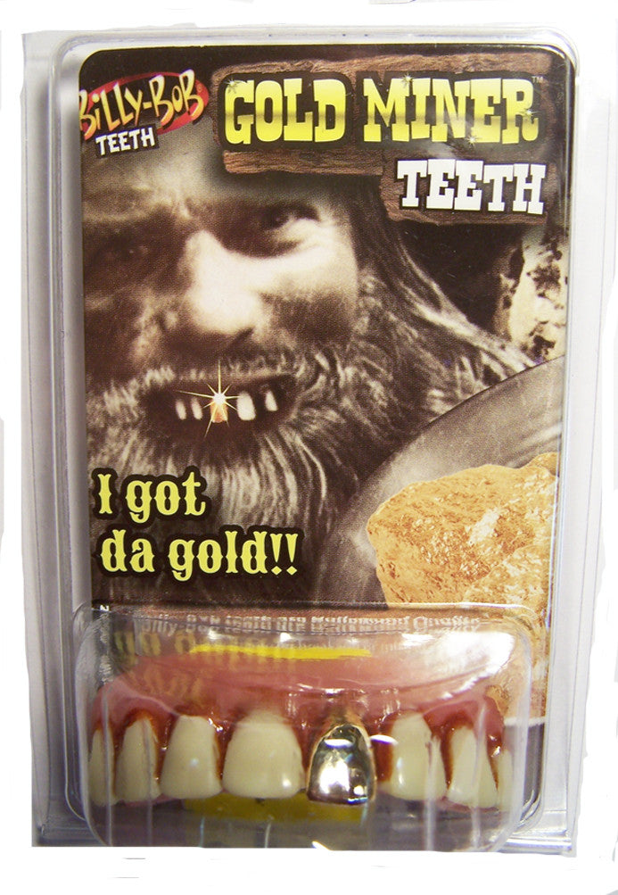 Buy GOLD MINER WITH GOLD TOOTH BILLY BOB TEETH Bulk Price