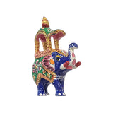 Handprinted Elephant Statue