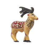 Hand Painted Minakari Metal Deer