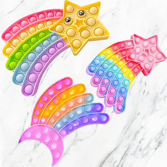 Rainbow Pop Fidget Toy